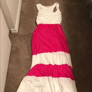 Maxi racer back dress